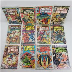MARVEL STUDIOS COMICS GHOST RIDER Vintage Comic Book Lot of 28 Comics